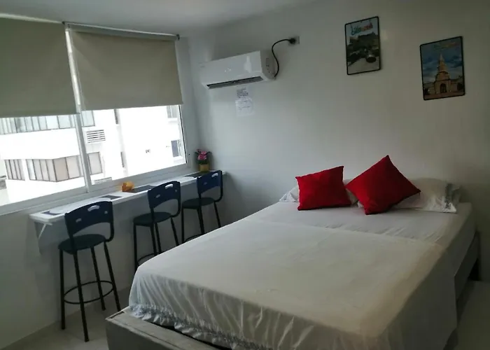 Estudio Tipo Loft Amoblado En Bocagrande Cartagena 801A