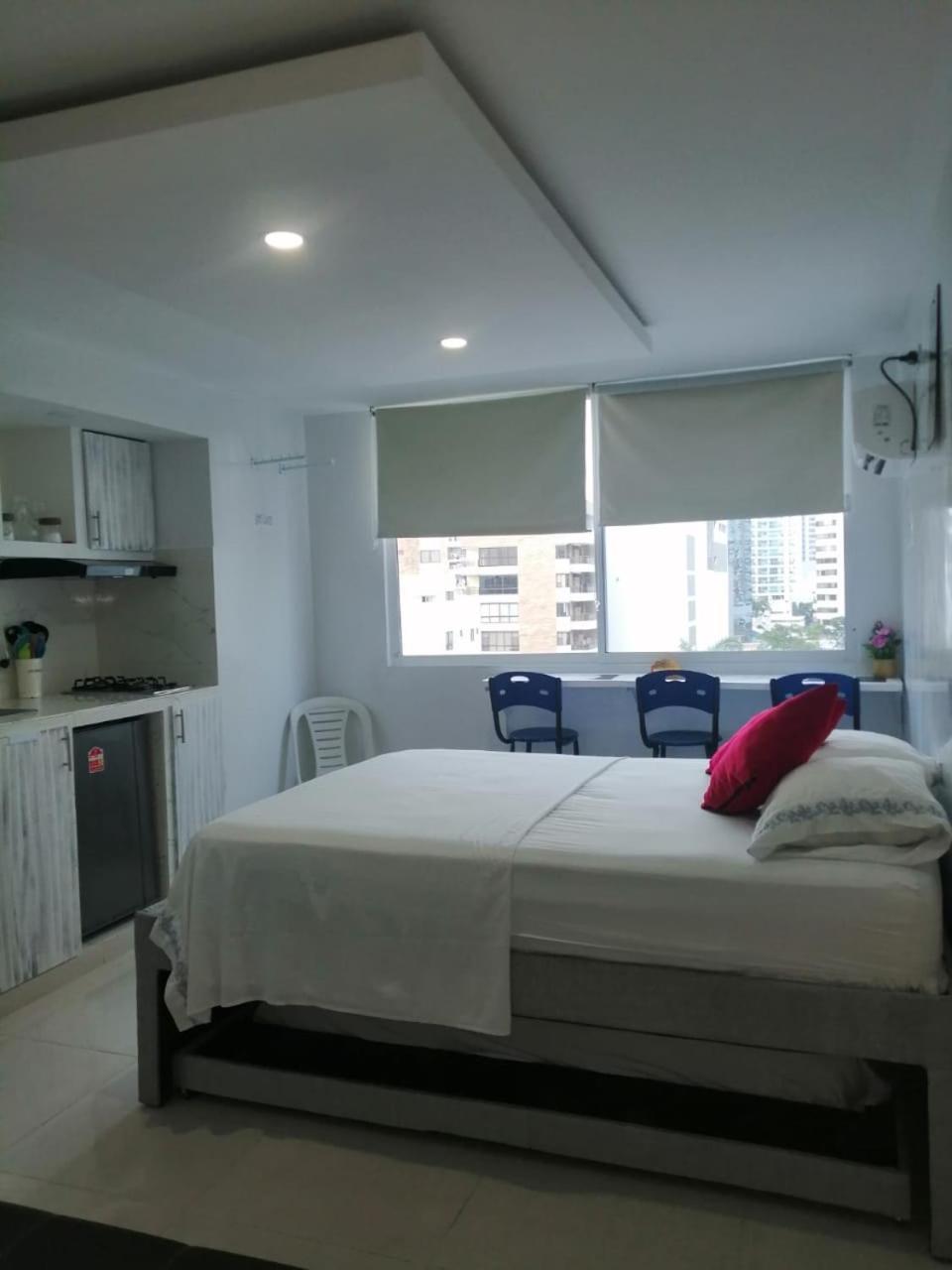 Estudio Tipo Loft Amoblado En Bocagrande 801a Apartment *